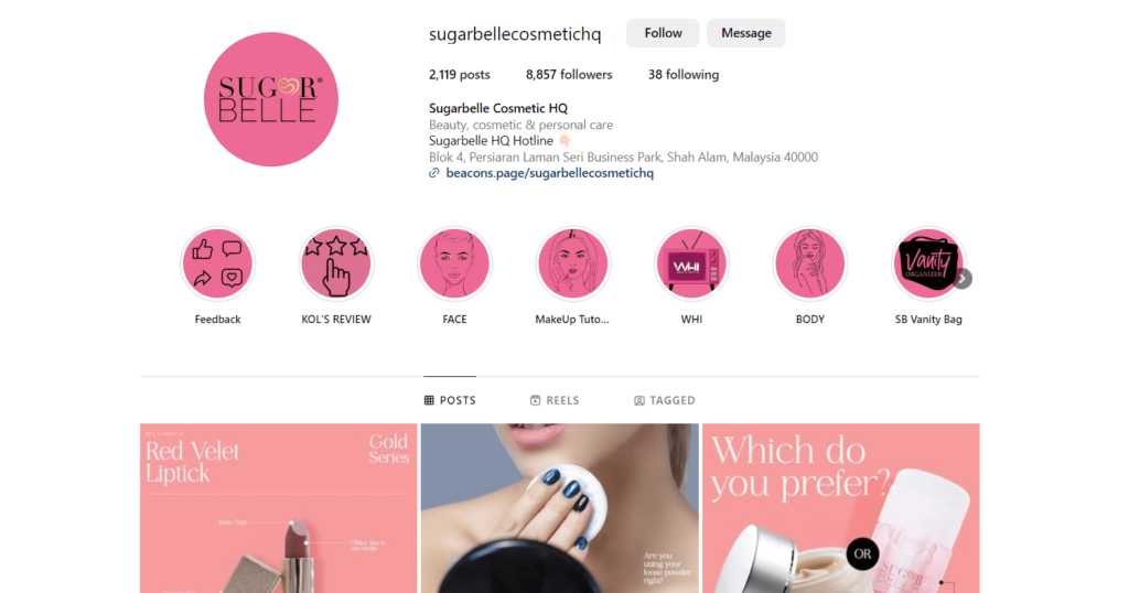 Sugarbelle Cosmetics