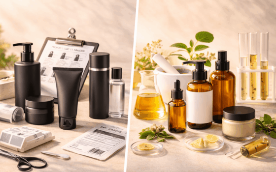 Skincare packaging_ private label vs custom